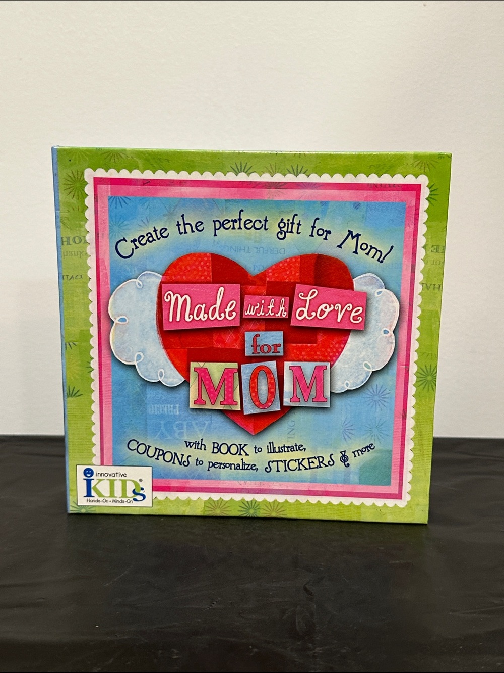 Made with Love For Mom COUPON BOOK Personalized Gift Mothers Day Birthday